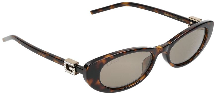Gucci Sunglasses GG1680S 003 havana havana grey 52/17/140 Grijs