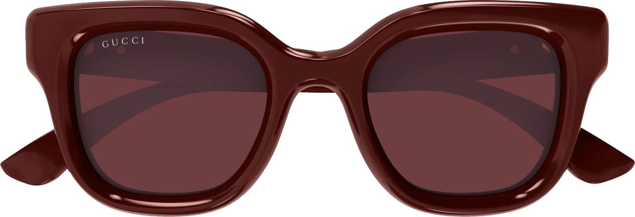 Gucci Sunglasses Gucci GG1828S 003 burgundy burgundy red 49/22/145 Maroon