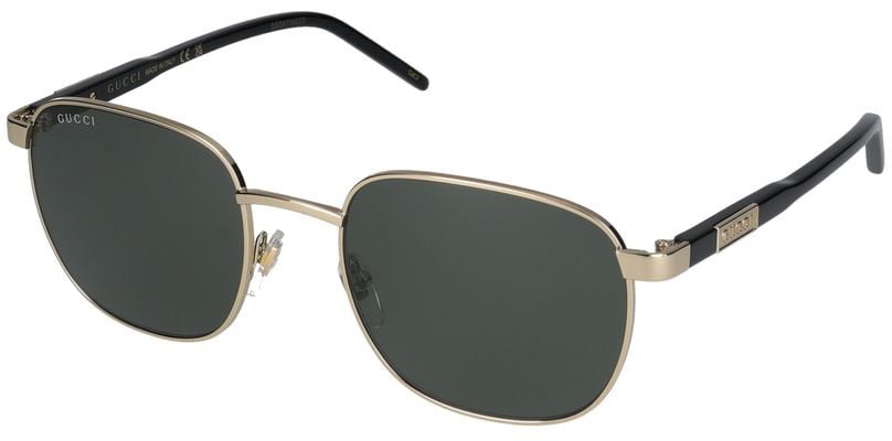 Gucci Sunglasses Gucci GG1799S 001 gold black grey 54/20/145 Grijs