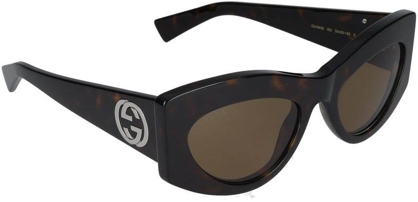 Gucci Sunglasses Gucci GG1843S 002 havana havana brown 53/20/140 Zwart