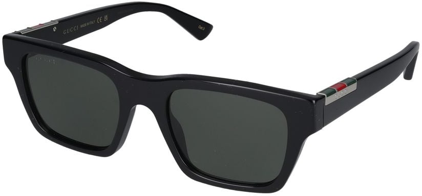 Gucci Sunglasses Gucci GG1889S 001 black black grey 51/20/145 Grijs