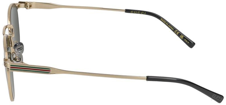 Gucci Sunglasses Gucci GG1875S 001 gold gold grey 48/21/145 Grijs