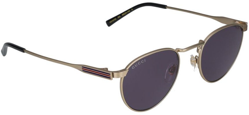 Gucci Sunglasses Gucci GG1875S 003 gold gold grey 48/21/145 Grijs