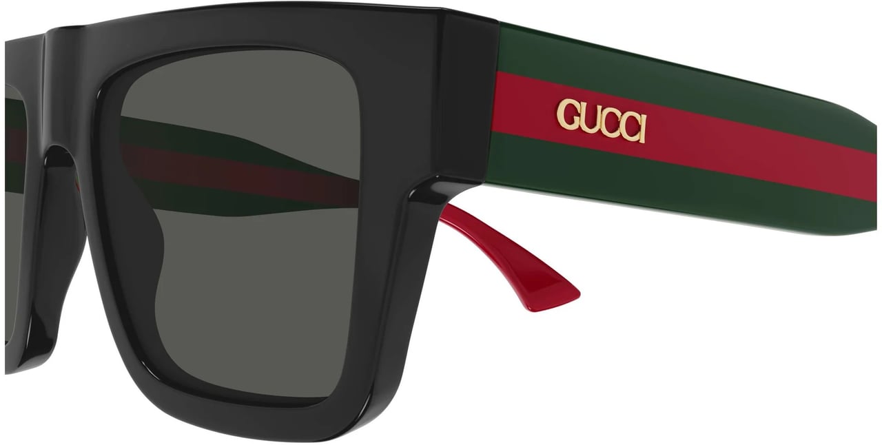 Gucci Gg1868s Oversized Square Sunglasses Zwart