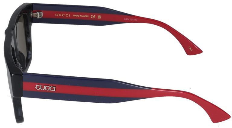 Gucci Sunglasses Gucci GG1868S 004 havana blue brown 53/19/145 Grijs
