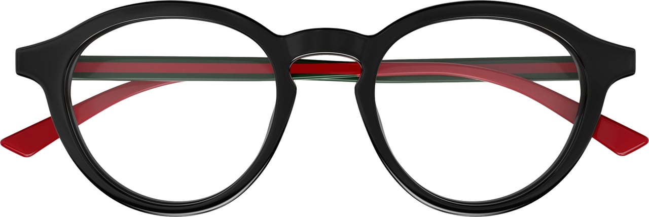 Gucci Eyeglasses Gucci GG1871O 001 black green transpare 49/20/145 Wit