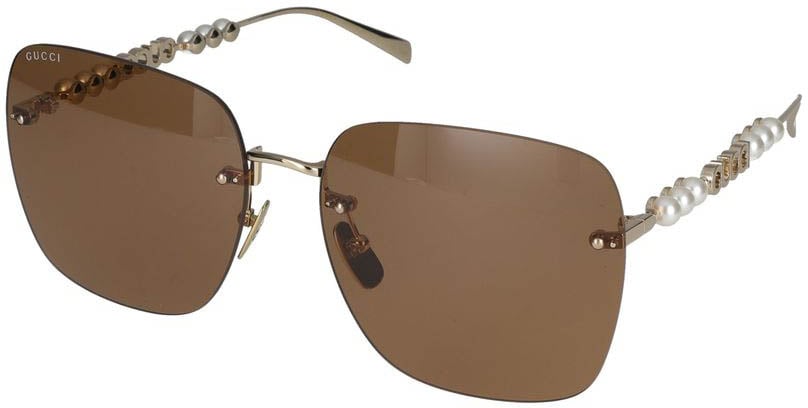 Gucci Sunglasses Gucci GG1923SA 003 gold gold brown 63/17/145 Bruin