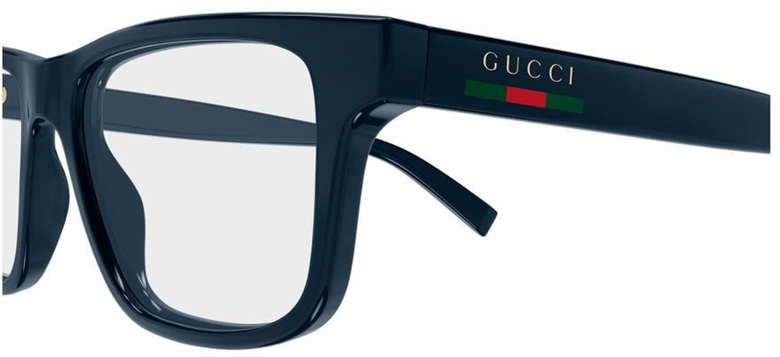 Gucci Gg1987o Rectangular Black Eyeglasses Wit
