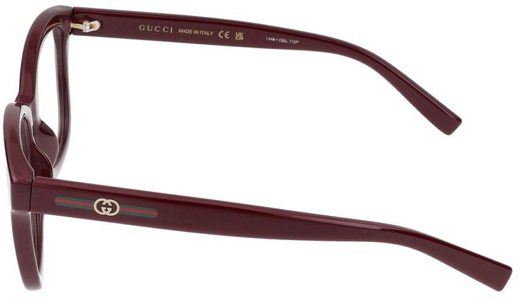 Gucci Eyeglasses GG2104O 003 burgundy burgundy tra 53/19/140 Maroon