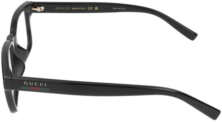 Gucci Eyeglasses GG2107OL 001 black black transpare 54/18/145 Rood