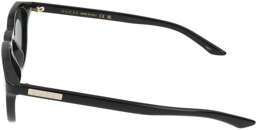 Gucci Sunglasses GG2079S 001 black black grey 48/22/145 Grijs