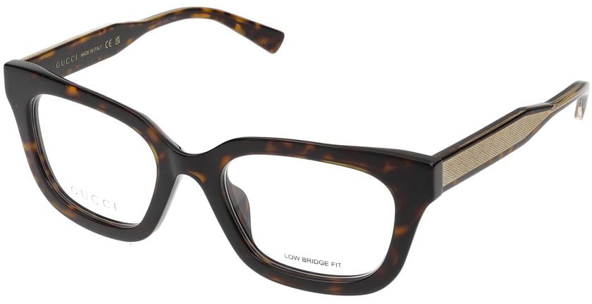 Gucci Eyeglasses GG2067OL 006 havana havana transpa 52/20/145 Zwart