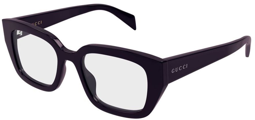 Gucci Gg2021O Linea Institutional Logo Eyeglasses Zwart