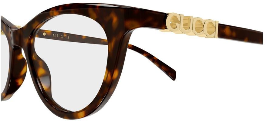 Gucci Gg2034O 002 Havana Eyeglasses Wit