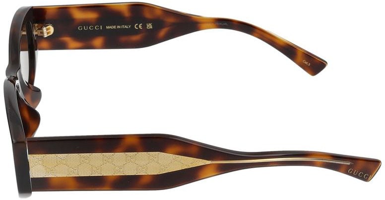 Gucci Sunglasses GG2068SA 002 havana havana brown 55/21/145 Bruin