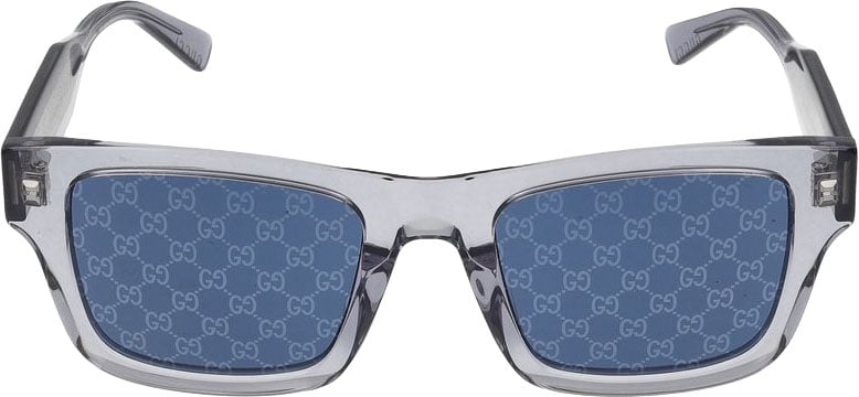 Gucci Sunglasses GG2072SA 004 grey grey blue 52/21/145 Blauw