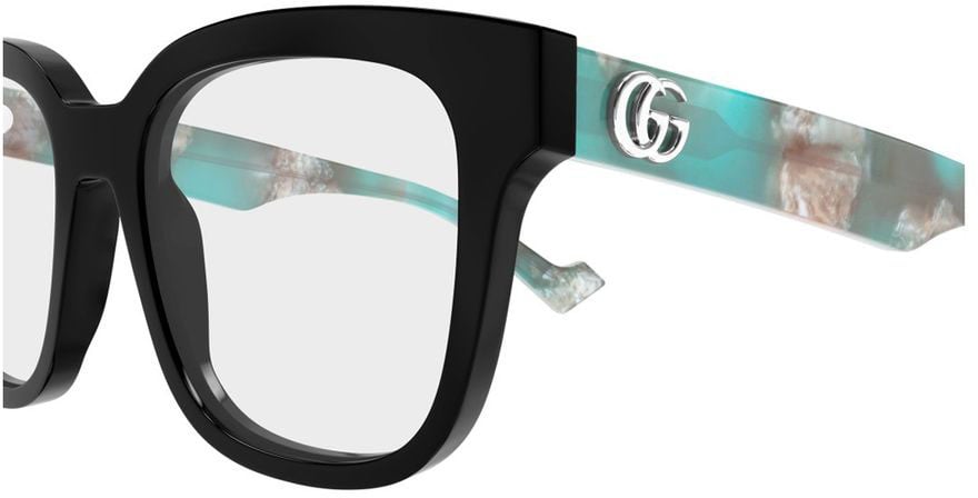Gucci GG0958O 017 Black Havana Eyeglasses Wit