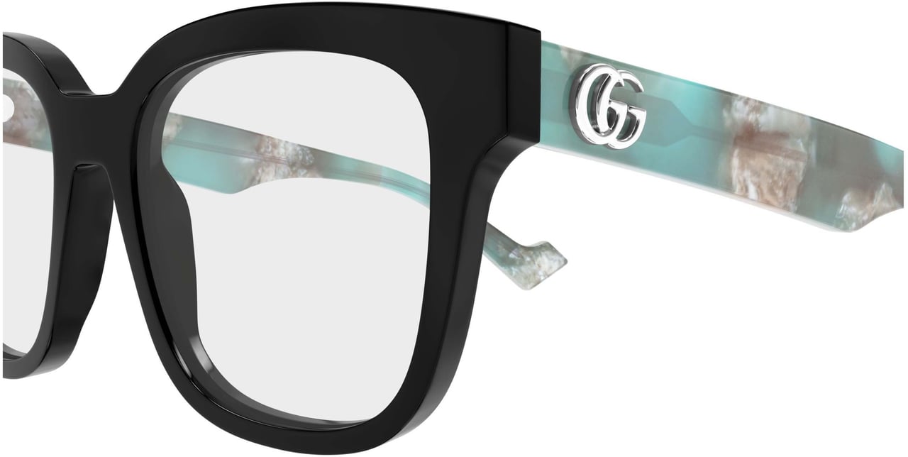 Gucci Gg0958o Square Black Frame Sunglasses Wit