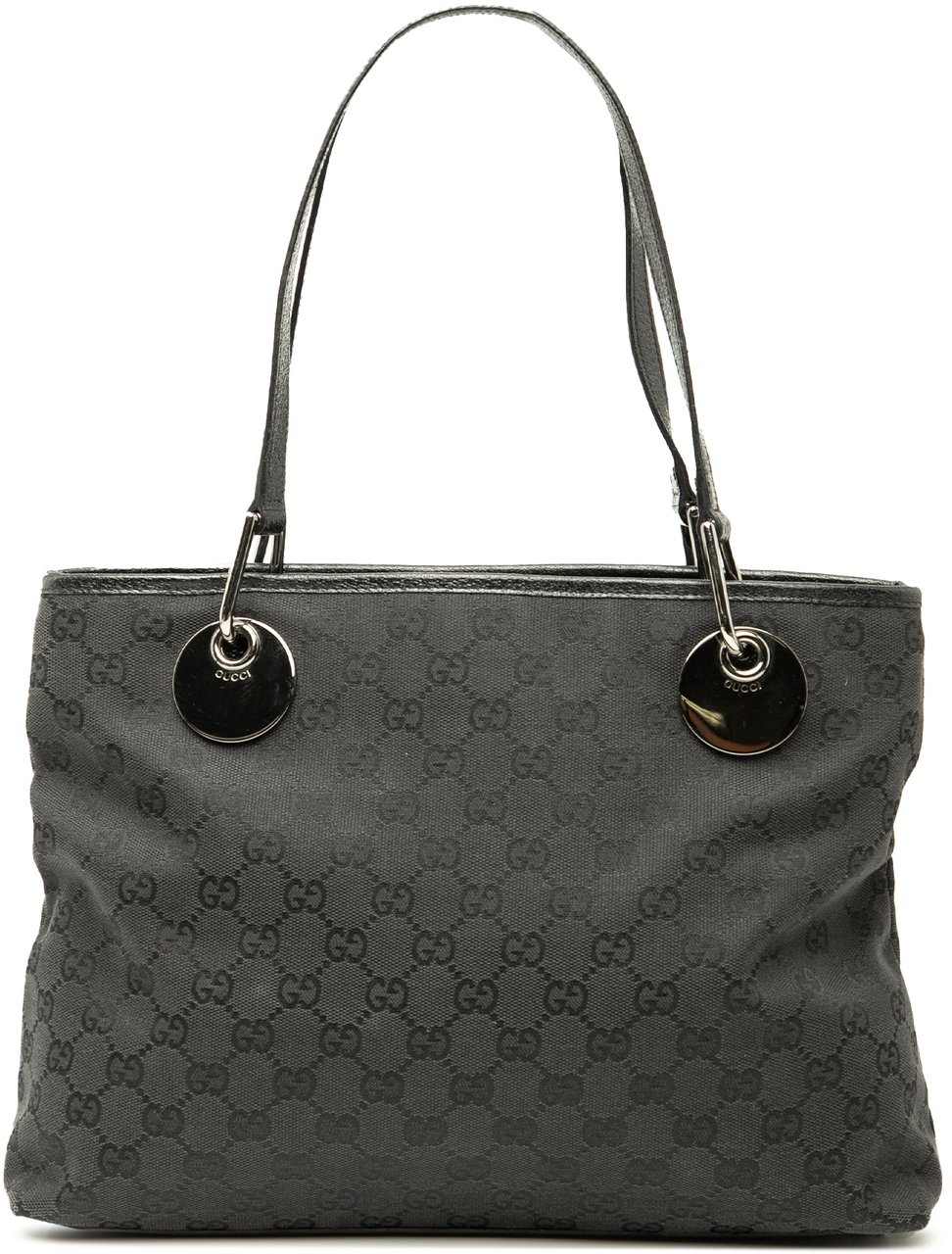 Gucci Medium GG Canvas Eclipse Tote Zwart