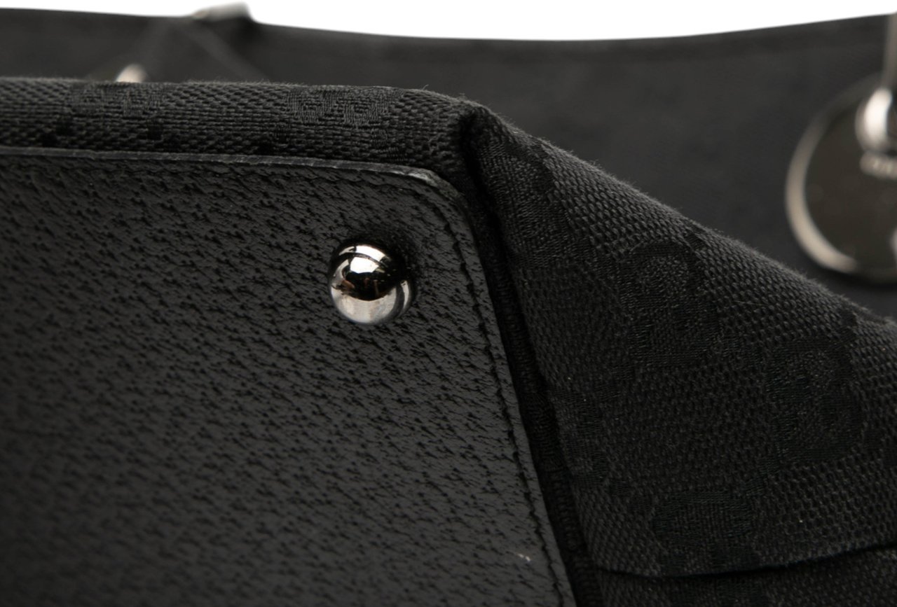 Gucci GG Canvas Eclipse Tote Zwart