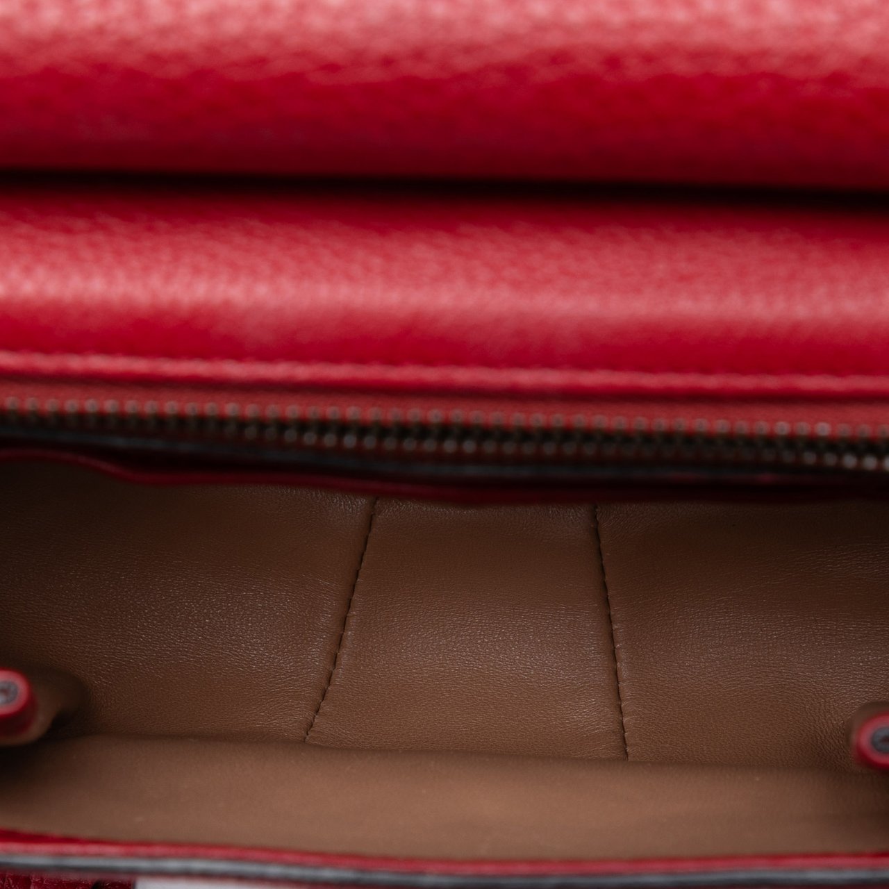 Gucci Small Suede Bamboo Nouveau Fringe Crossbody Rood