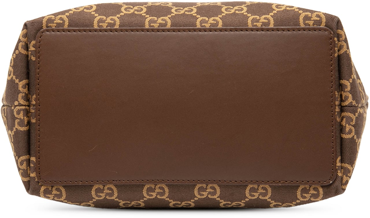 Gucci GG Canvas Tote Bruin