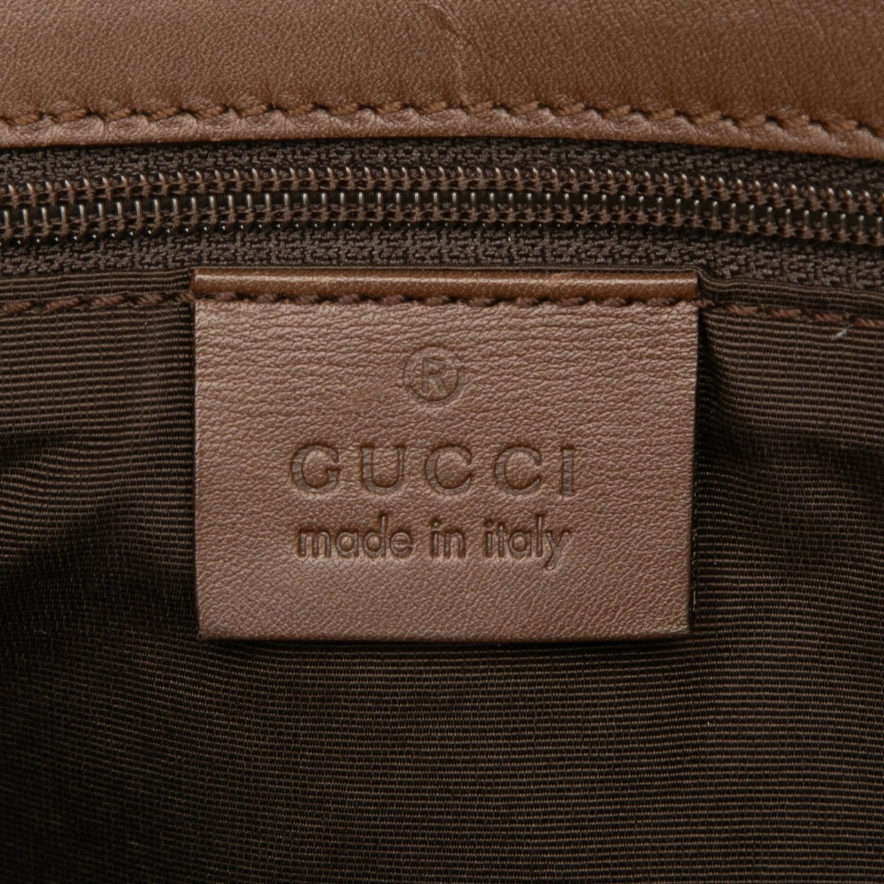 Gucci GG Canvas Tote Bruin