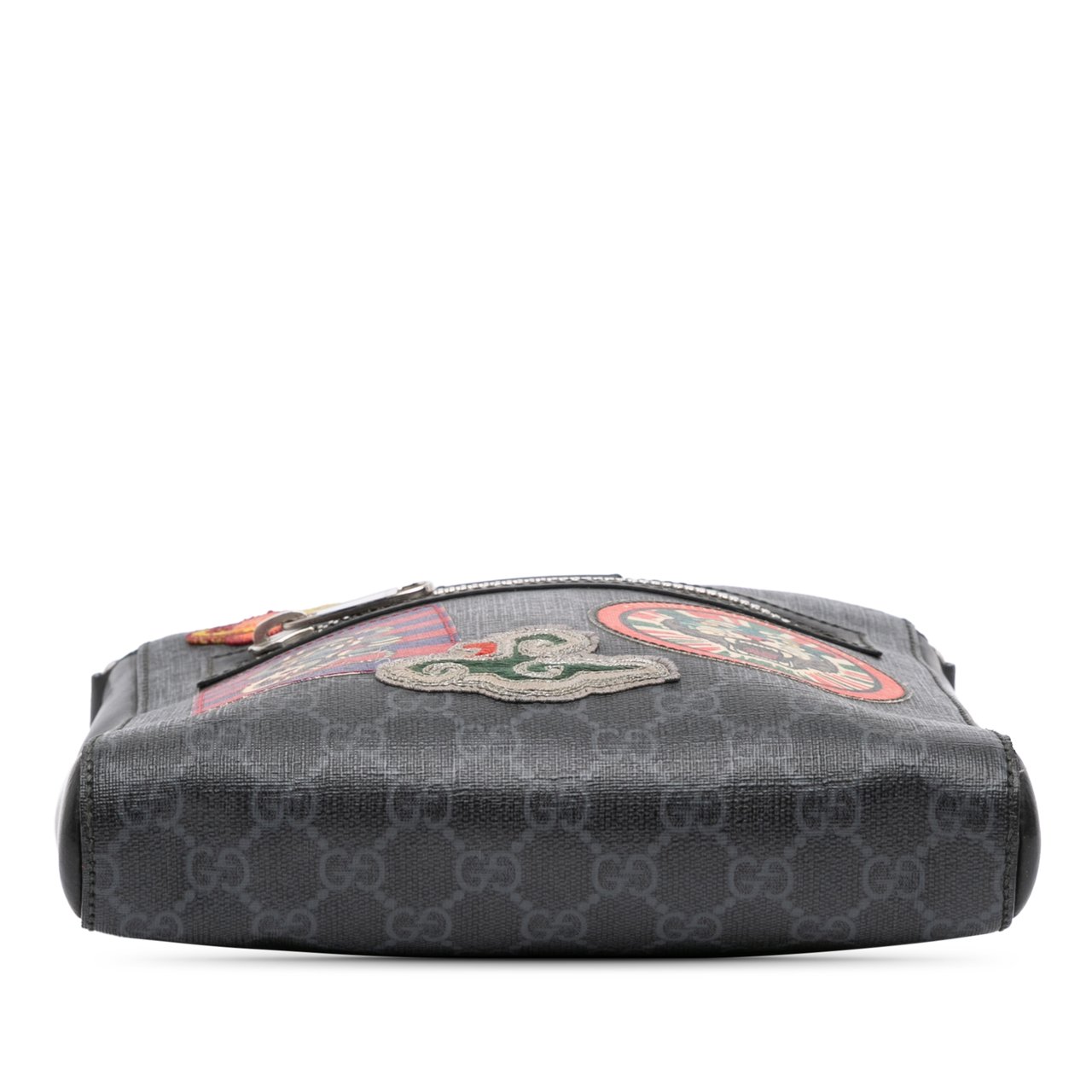 Gucci GG Supreme Night Courrier Messenger Bag Zwart