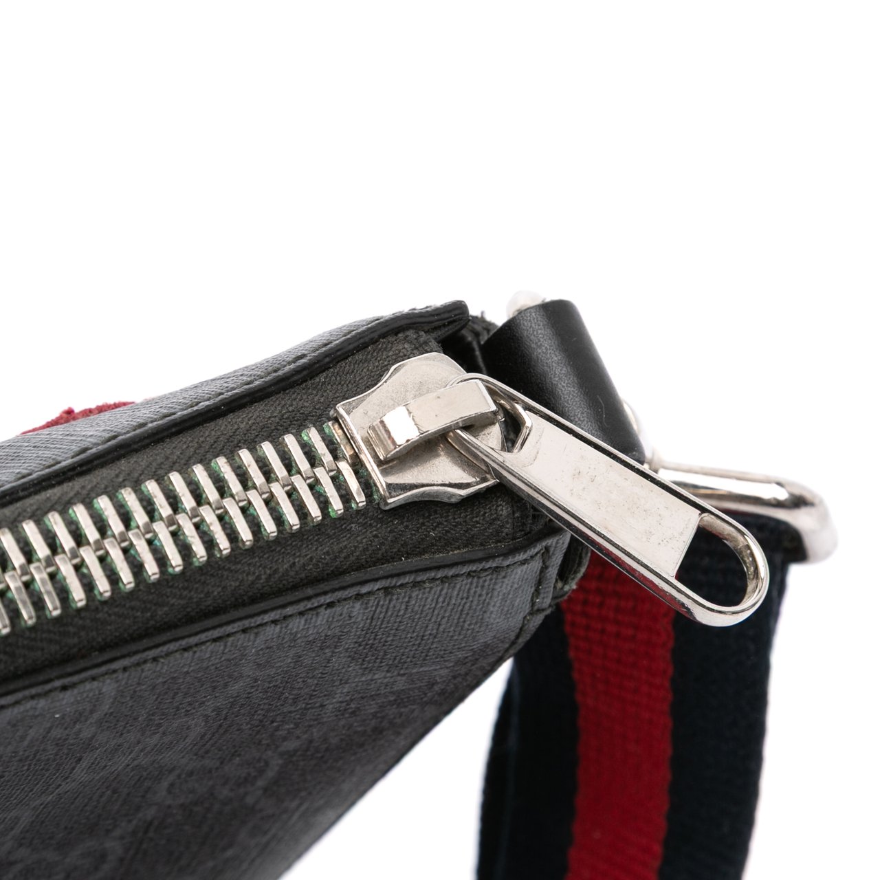 Gucci GG Supreme Night Courrier Messenger Bag Zwart