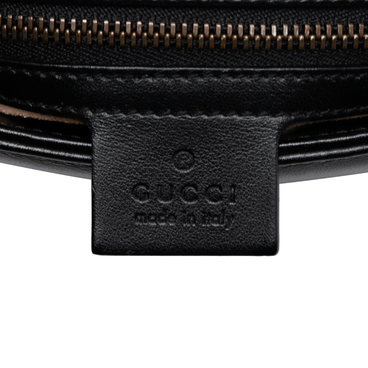 Gucci Medium GG Marmont Matelasse Leather Top Handle Satchel Zwart