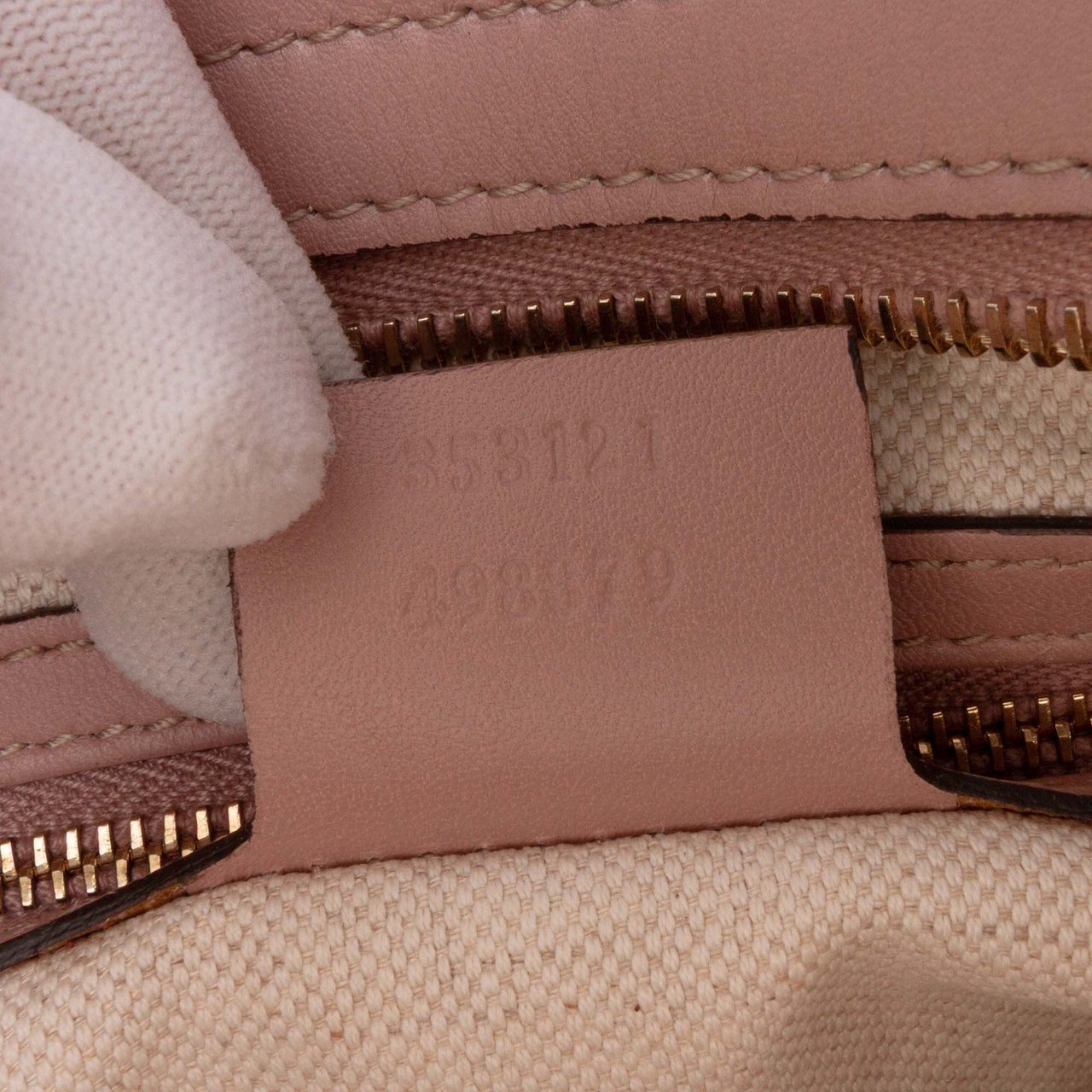 Gucci Small Guccissima Bree Satchel Roze
