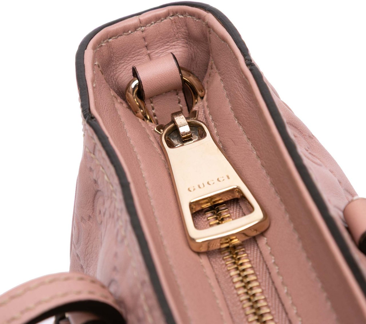 Gucci Small Guccissima Bree Satchel Roze