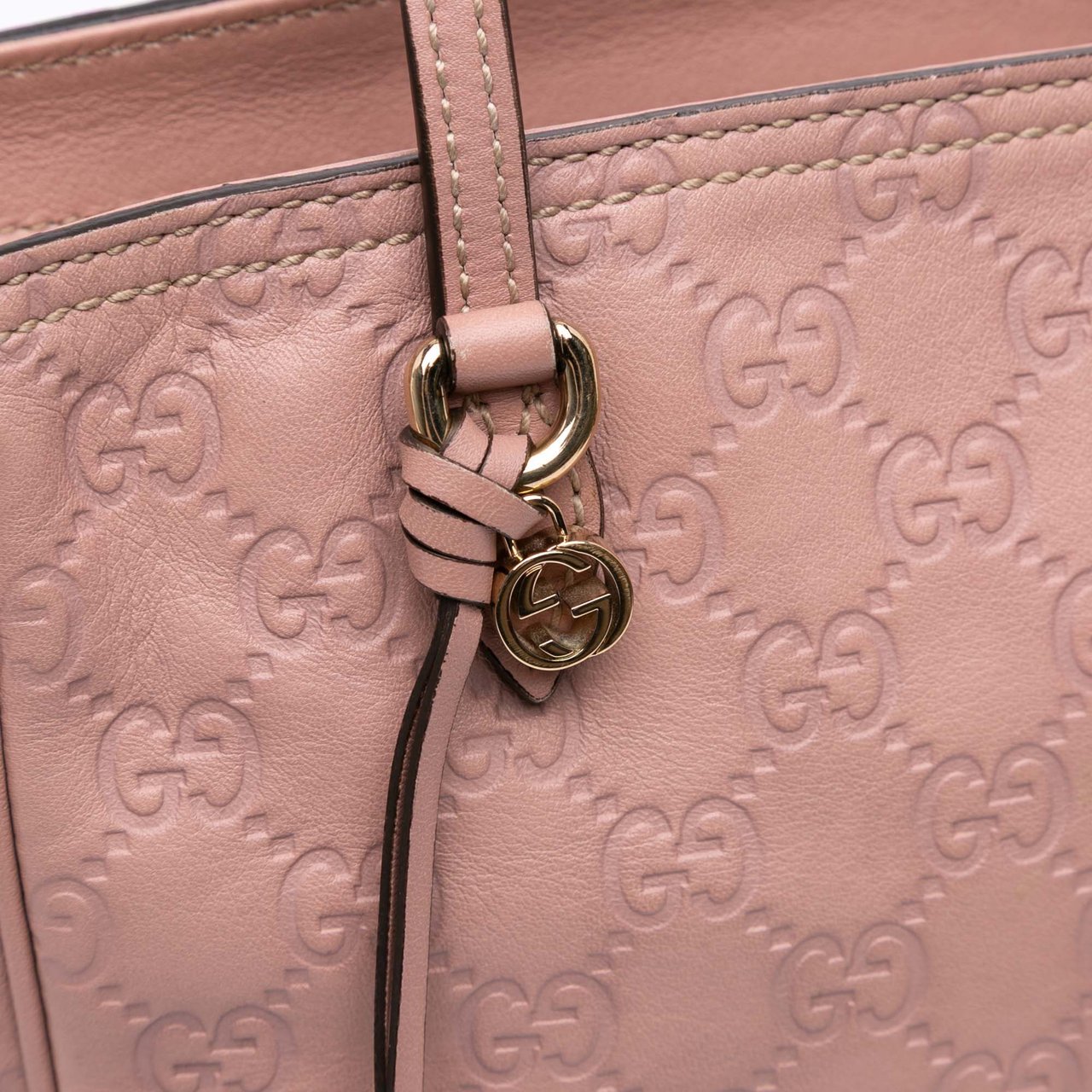 Gucci Small Guccissima Bree Satchel Roze
