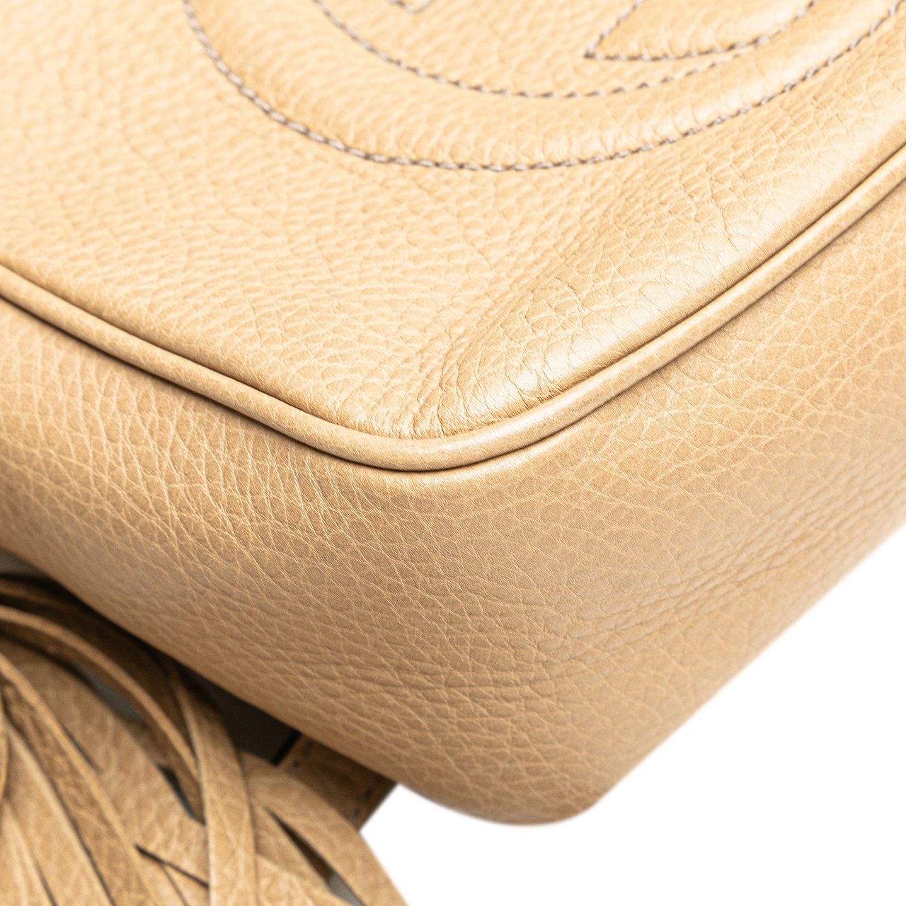 Gucci Leather Soho Disco Crossbody Bruin