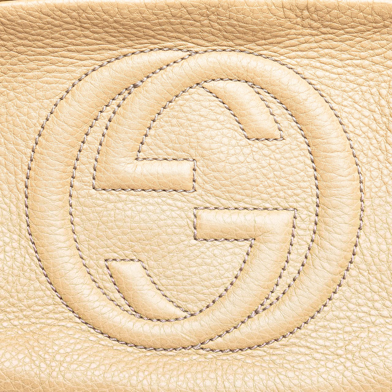 Gucci Leather Soho Disco Crossbody Bruin