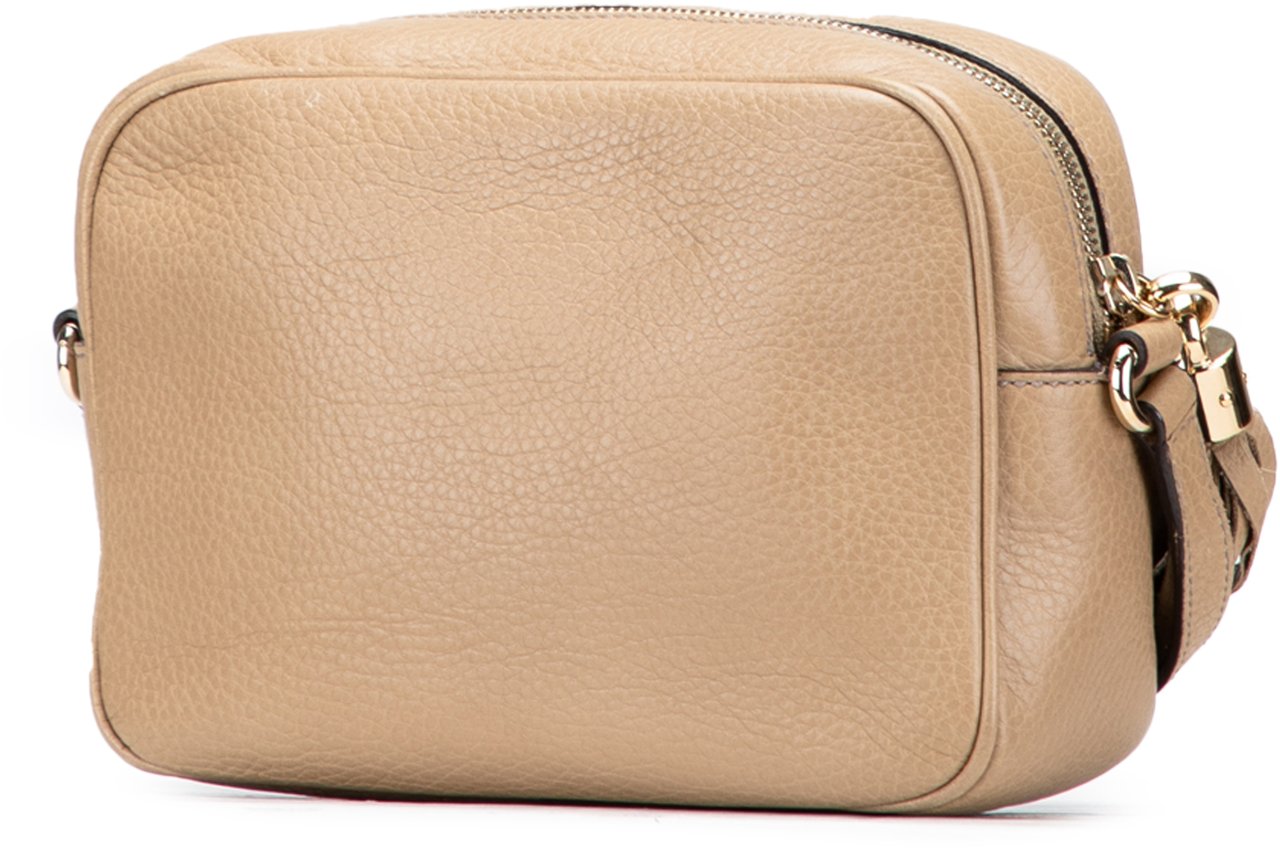 Gucci Leather Soho Disco Crossbody Bruin