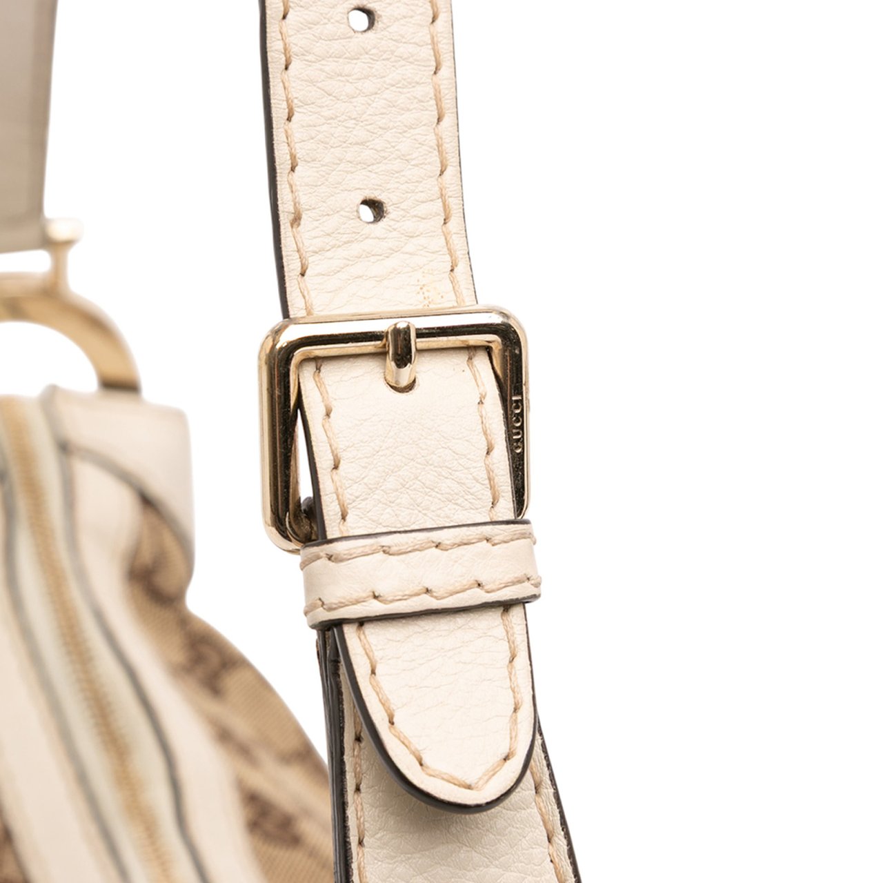 Gucci GG Canvas Charlotte Hobo Bruin