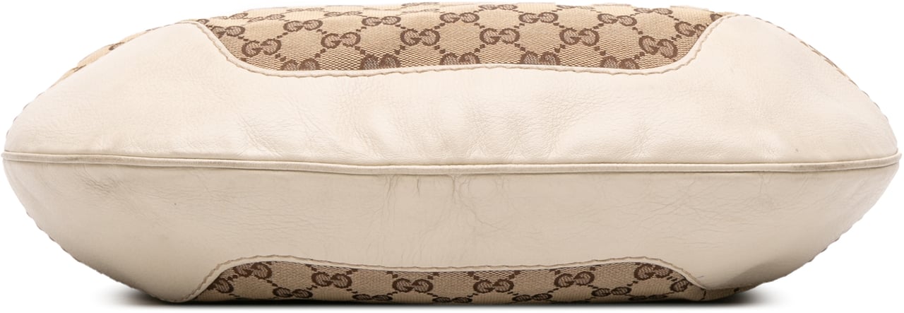 Gucci GG Canvas Charlotte Hobo Bruin