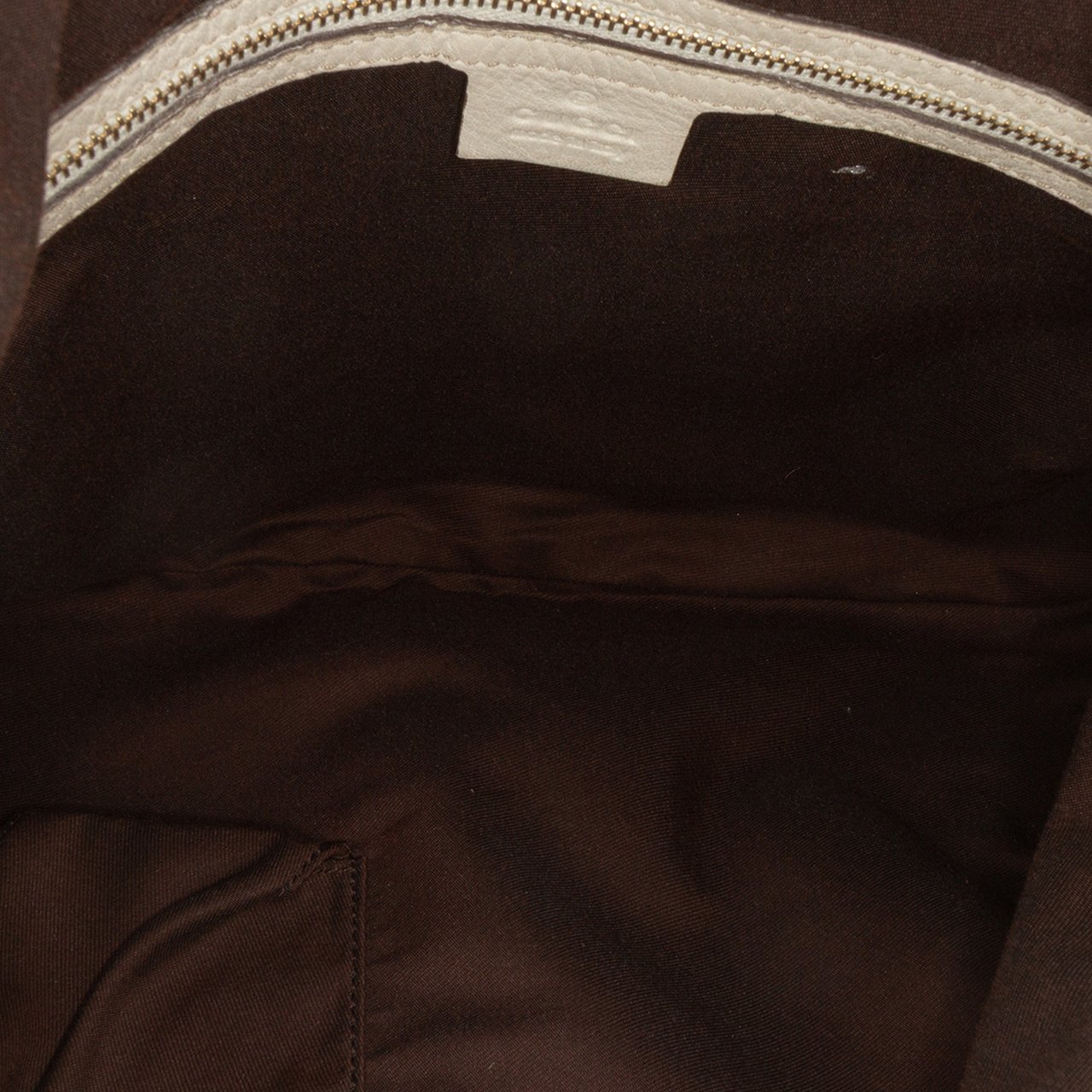 Gucci GG Canvas Charlotte Hobo Bruin
