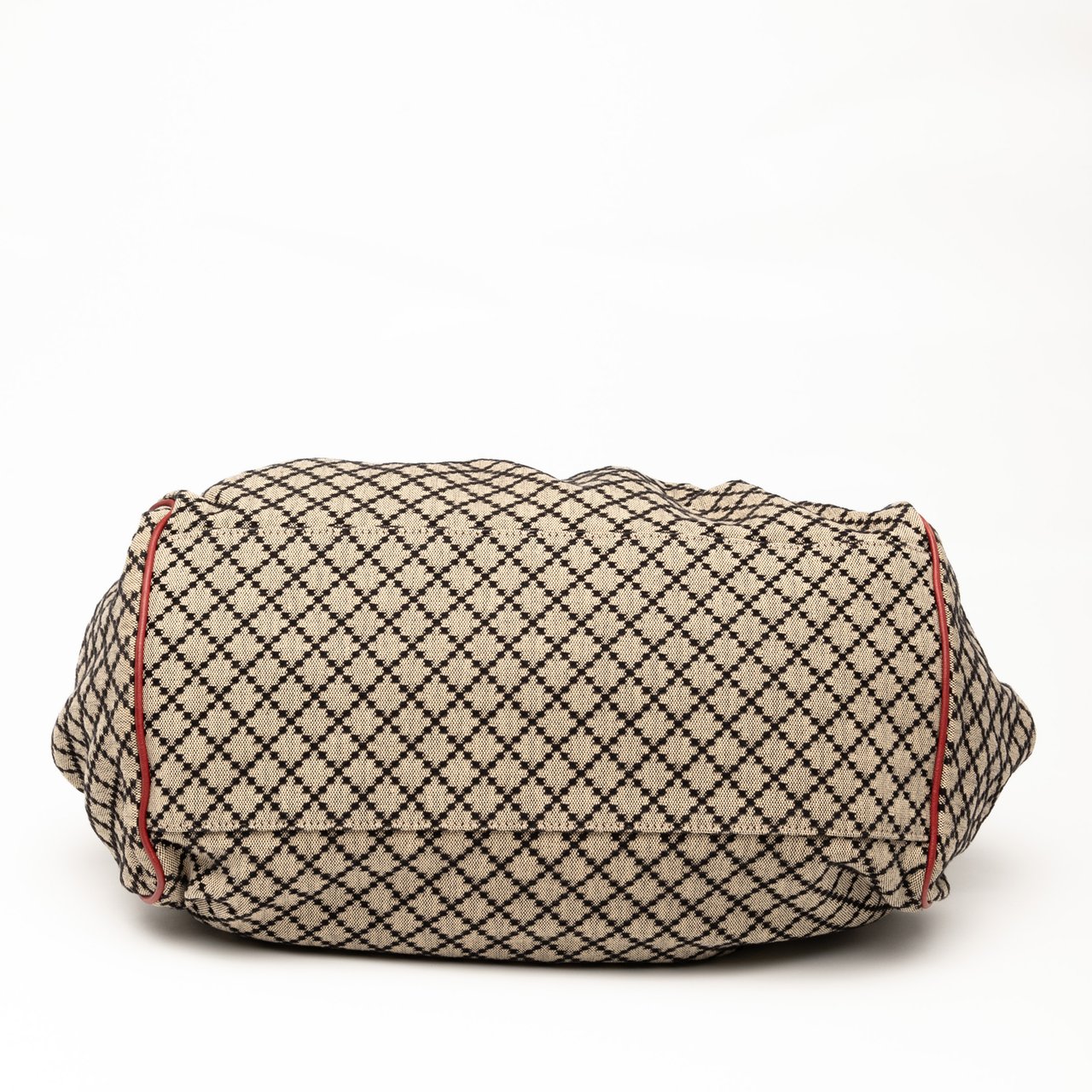 Gucci Diamante Canvas Sukey Satchel Bruin
