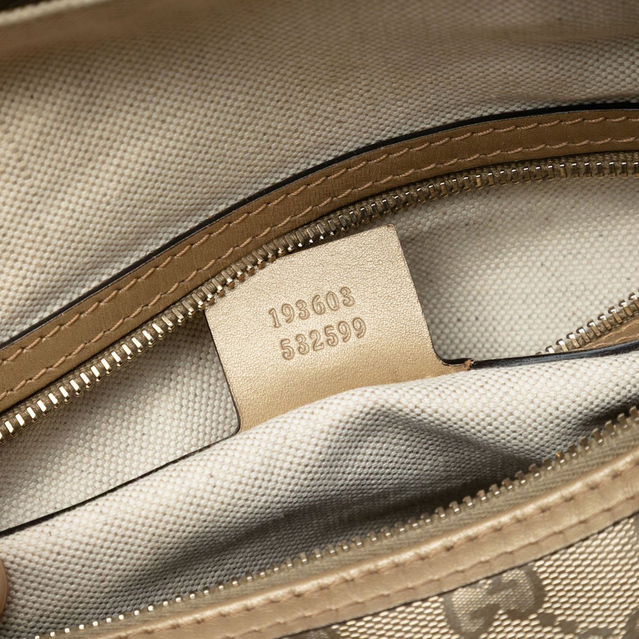 Gucci Medium GG Imprime Joy Boston Bag Goud