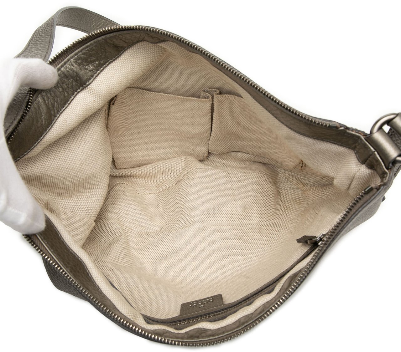 Gucci Leather Soho Crossbody Zilver