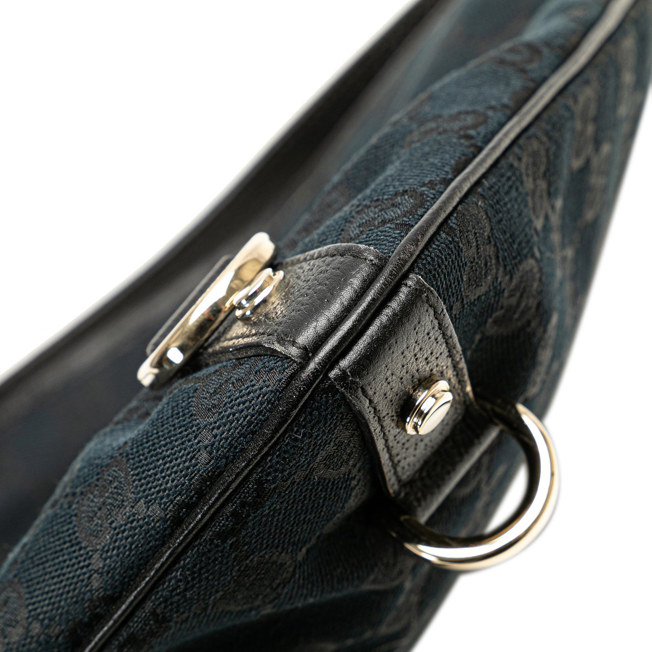 Gucci GG Canvas Abbey D Ring Crossbody Zwart