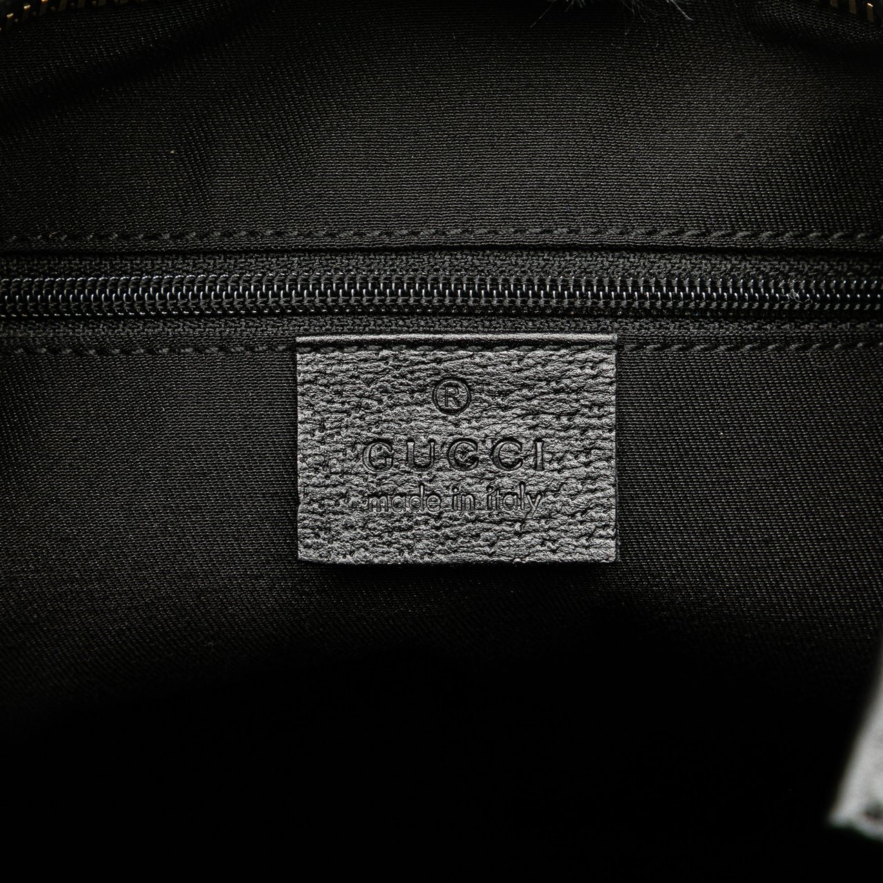 Gucci GG Canvas Abbey D Ring Crossbody Zwart