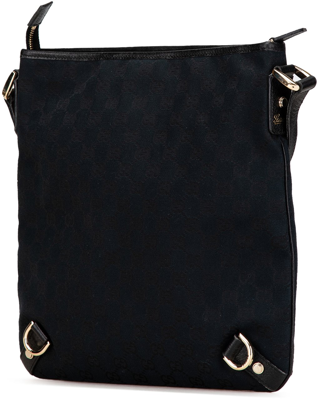 Gucci GG Canvas Abbey D Ring Crossbody Zwart