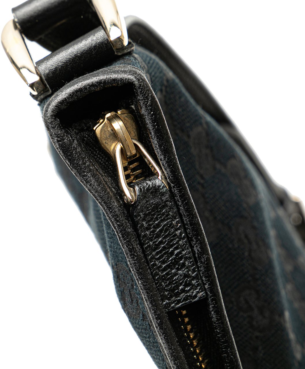 Gucci GG Canvas Abbey D Ring Crossbody Zwart