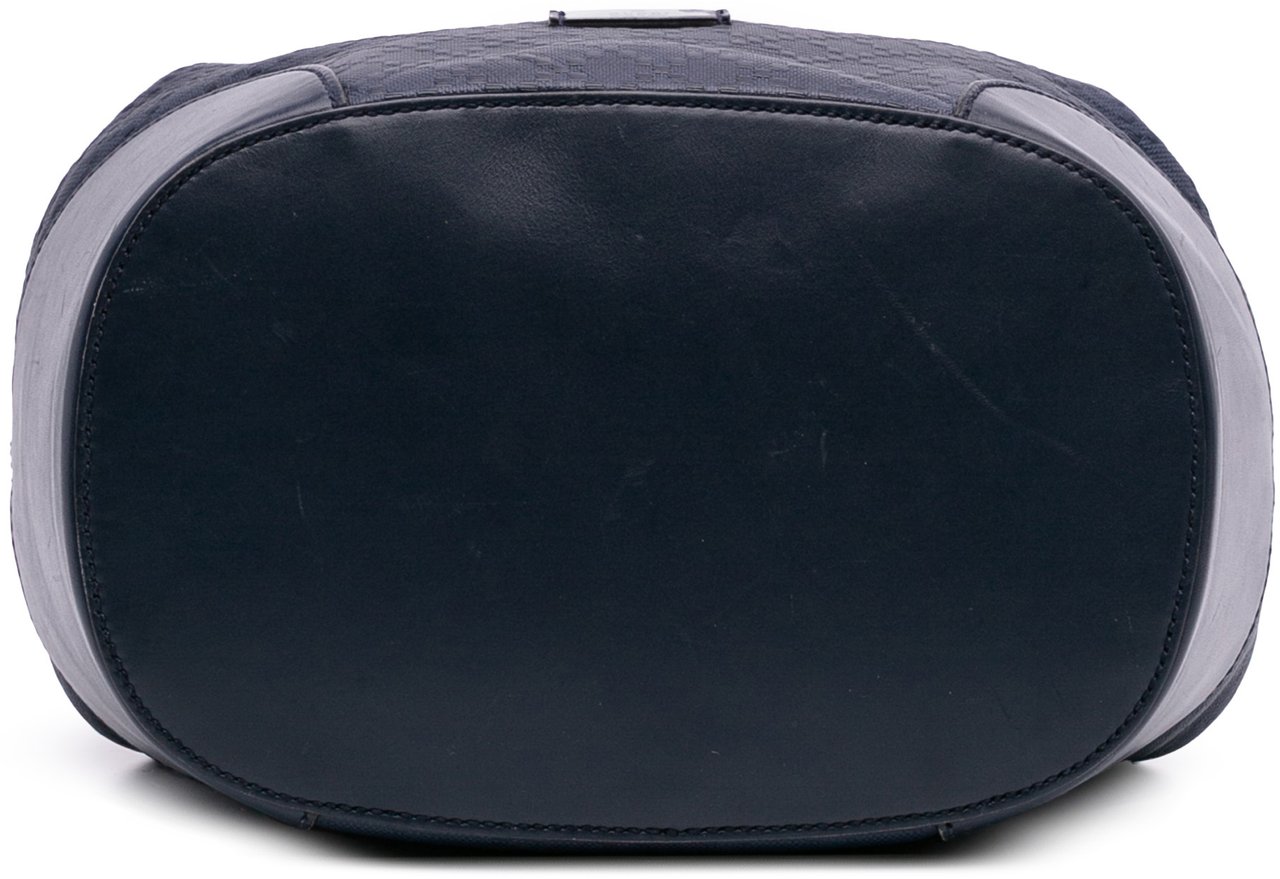 Gucci Medium Calfskin Bright Diamante Bucket Blauw