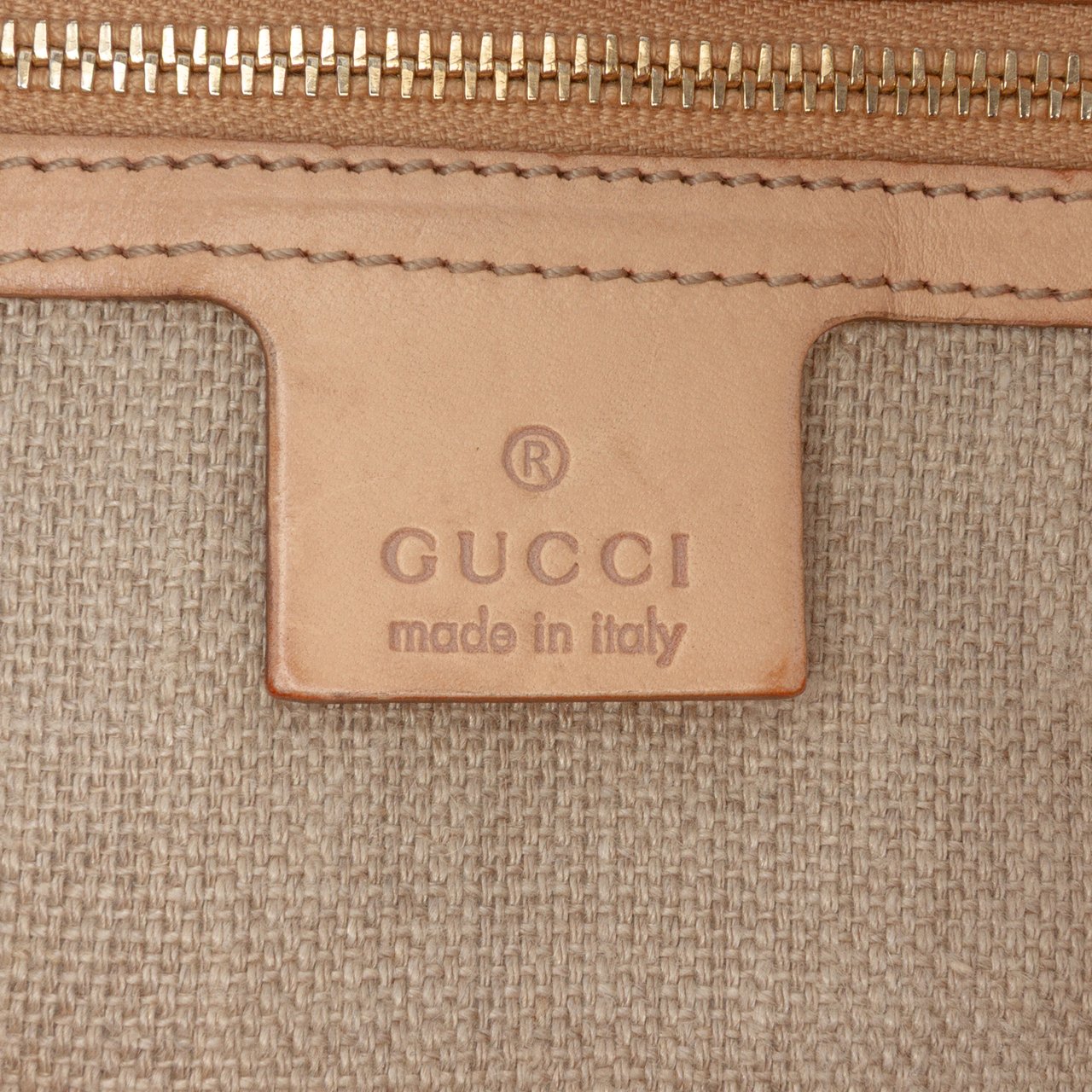 Gucci GG Canvas Flora Peggy Satchel Bruin