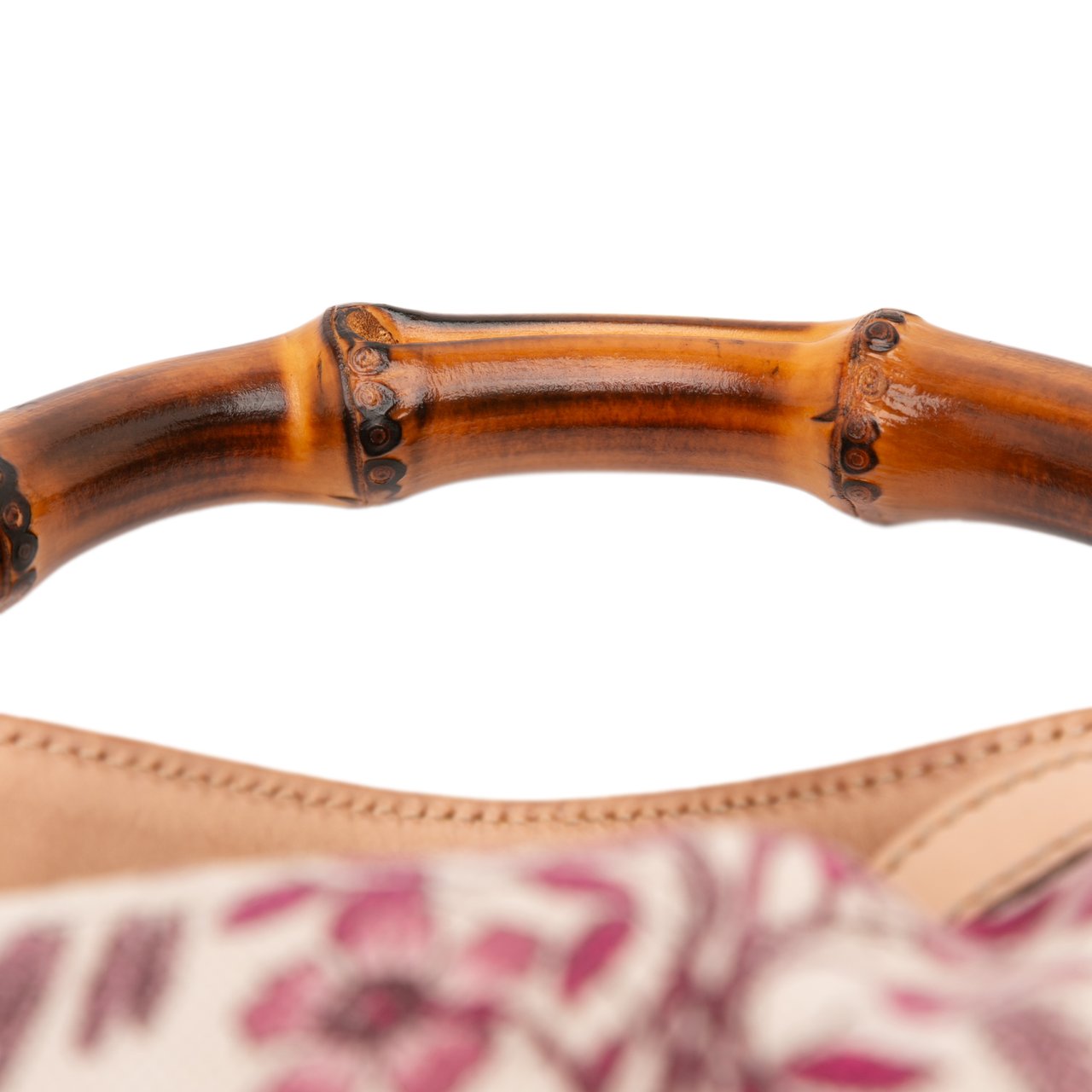 Gucci GG Canvas Flora Peggy Satchel Bruin