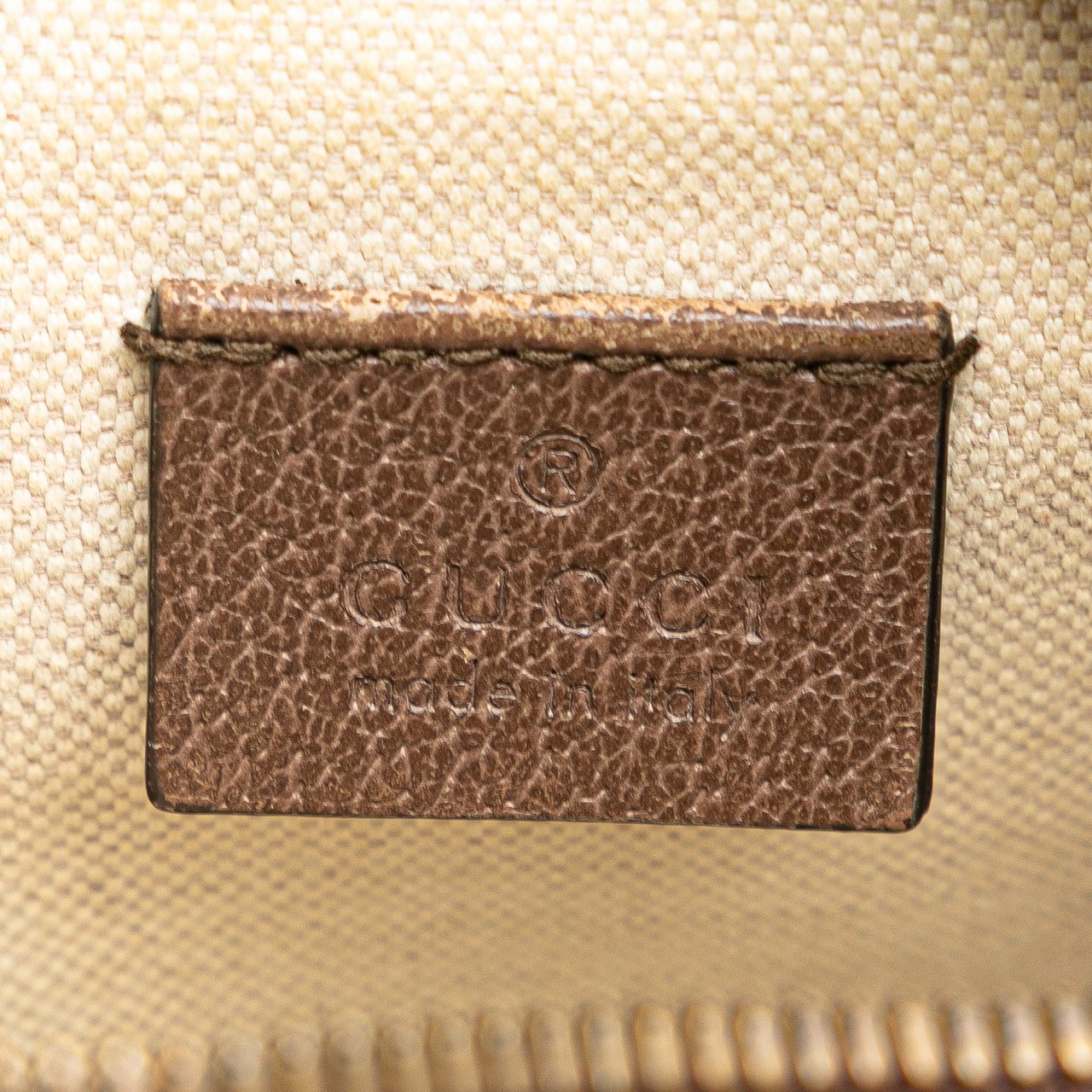 Gucci Mini GG Supreme Ophidia Crossbody Bruin